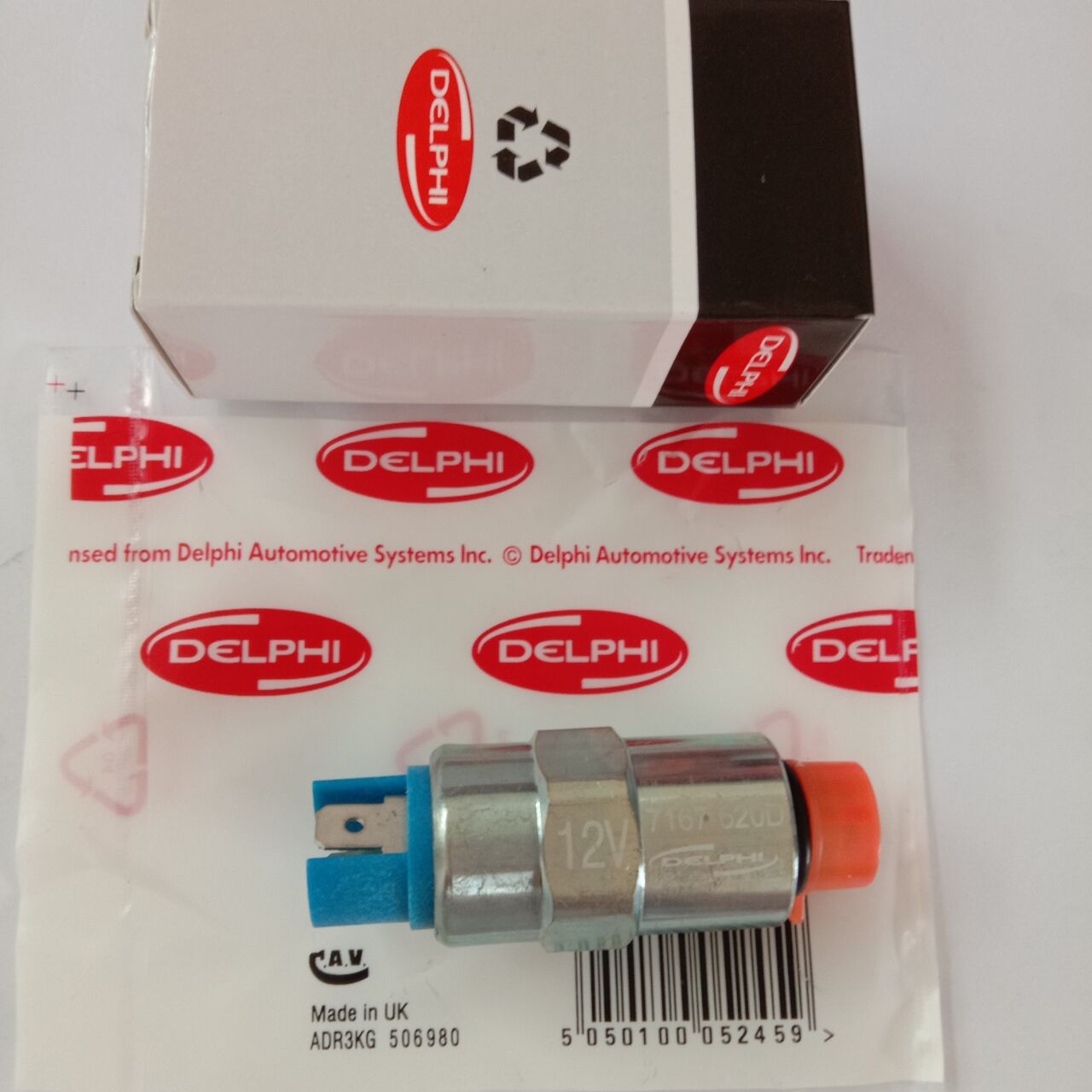 DELPHI 12V Solenoid Valve 7167-620D