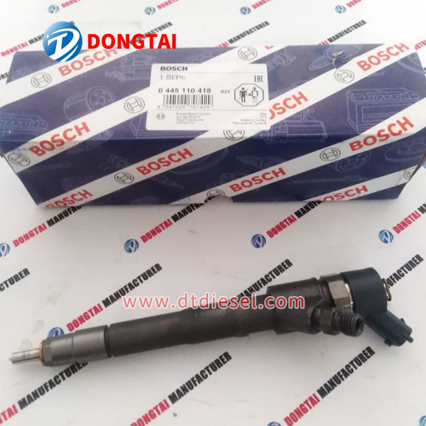 ORIGINAL BOSCH Common Rail Injector  0445110418 0445110520 For  IVECO FIAT CITROEN PEUGEOT