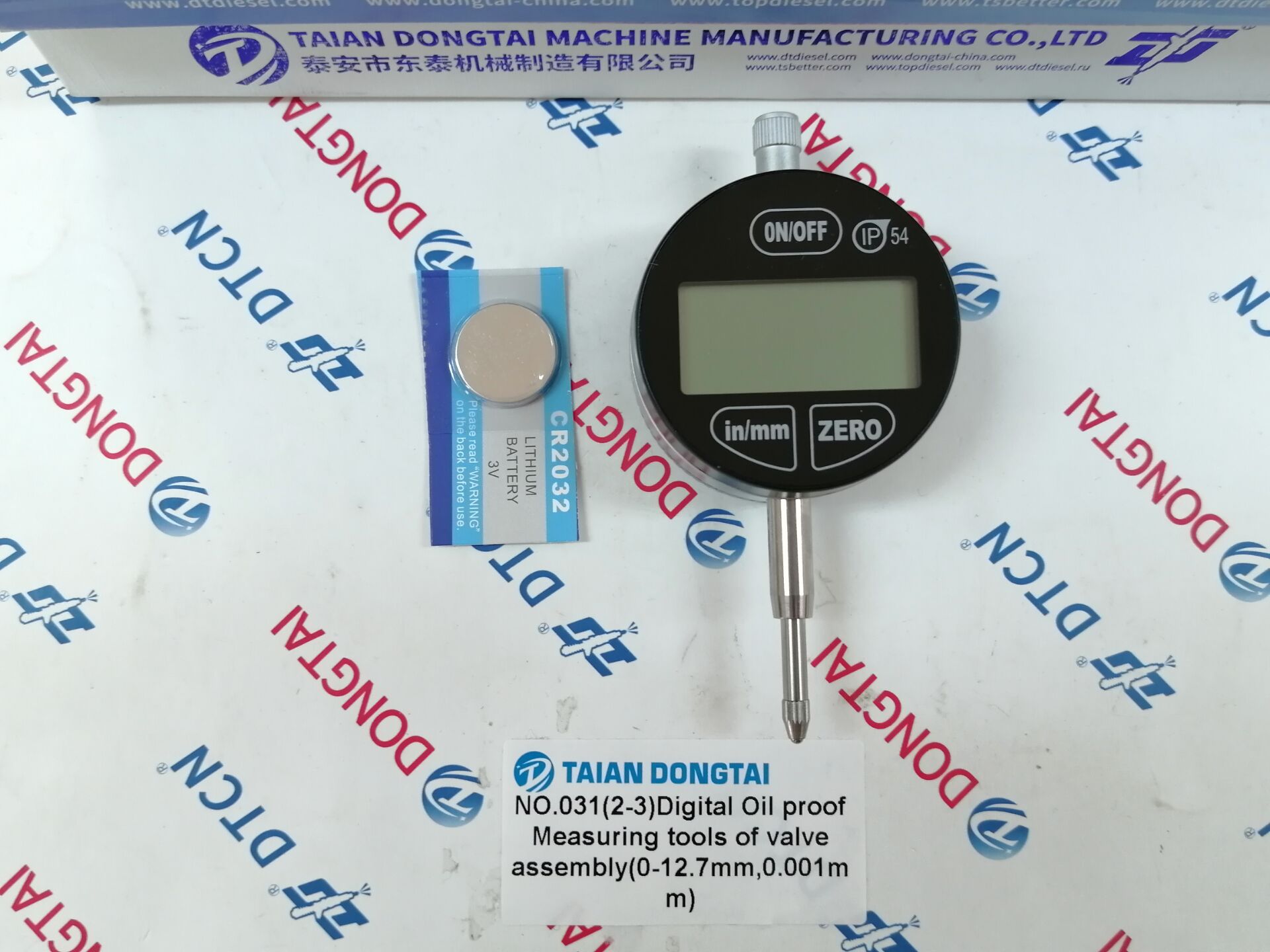 NO.031(2-3) Digital Oil proof Measuring tools of valve Assembly(0-12.7mm, 0.001mm)